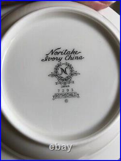 Noritake China Rothschild Fifteen Place Settings / 75 Pcs