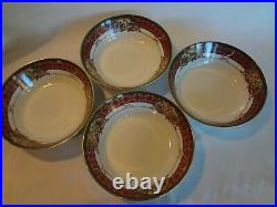 Noritake China Royal Hunt Set of 4 Coupe Soup Bowls