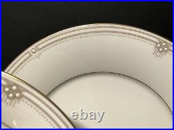 Noritake China SATIN GOWN Lot Of Four 5 Piece Place Settings Excellent