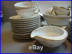 Noritake China STANWYCK Collection 5818 Dinnerware Set 79 PIECES