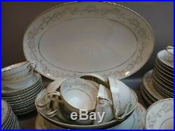 Noritake China STANWYCK Collection 5818 Dinnerware Set 79 PIECES