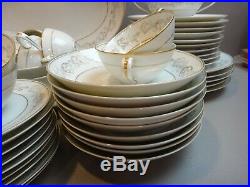 Noritake China STANWYCK Collection 5818 Dinnerware Set 79 PIECES