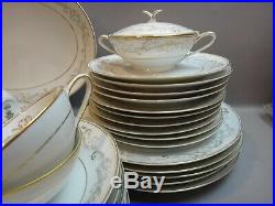 Noritake China STANWYCK Collection 5818 Dinnerware Set 79 PIECES