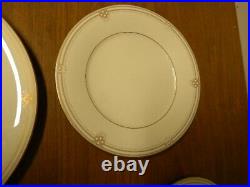 Noritake China Satin Gown Pattern Four 5 Piece Place Settings Excellent