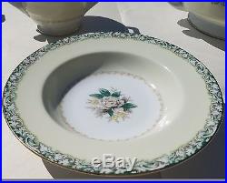 Noritake China Set Dishes Mystery #14 89 Pieces Formal Dinnerware Fine Dining