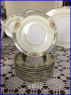 Noritake China Set Made In Occupied Japan 53 Pieces -Antique Vintage