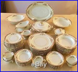 Noritake China Set, Made In Occupied Japan, Service For 8 + Serving Pcs Unused