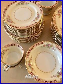 Noritake China Set, Made In Occupied Japan, Service For 8 + Serving Pcs Unused