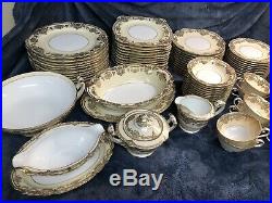 Noritake China Set Vintage Goldfern