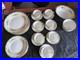Noritake China Set Vintage Ivanhoe Pattern with Gold Trim 32 Pieces Circa 1918