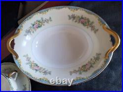 Noritake China Set Vintage Ivanhoe Pattern with Gold Trim 32 Pieces Circa 1918