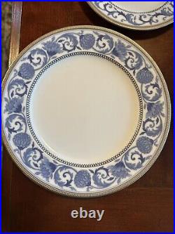 Noritake China Sonnet In Blue 4 Piece Place Setting 2 Sets