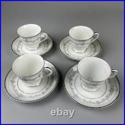 Noritake China Sugar Pot Saucer Cup Tea Set