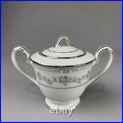 Noritake China Sugar Pot Saucer Cup Tea Set
