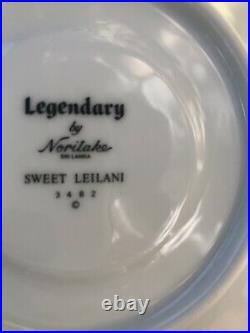 Noritake China Sweet Leilani #3482 Eight Place Settings / 40 Pcs