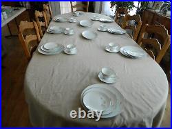 Noritake China Sweet Talk Dinnerware set for (8) with2 Serving Pieces #6513