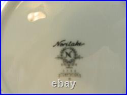 Noritake China Temptation #2752 Dinnerware Set for 12 with7 Serving Pieces Tote