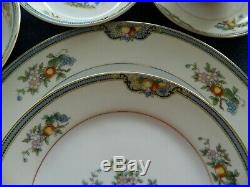 Noritake China Vintonia Dinnerware Set for (6) with (3) Serving Pieces 4-3