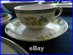 Noritake China Vintonia Dinnerware Set for (6) with (3) Serving Pieces 4-3