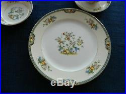 Noritake China Vintonia Dinnerware Set for (6) with (3) Serving Pieces 4-3