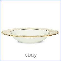 Noritake China White Palace Soup Bowls, Set of 4