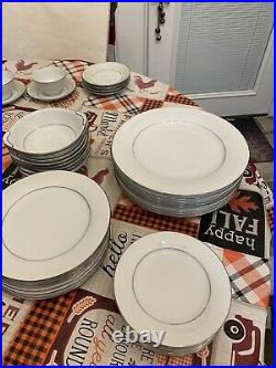 Noritake China Whitehall 54 Piece Set! Original Set! 6115 US Pat. 194930