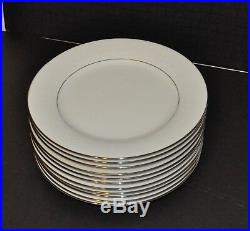 Noritake China Whitehall Pattern Salad Plates Set of 11