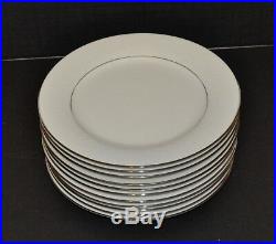Noritake China Whitehall Pattern Salad Plates Set of 11