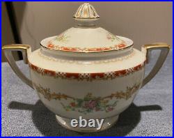 Noritake Claudette Rare Vintage 70 Piece China Set