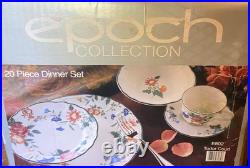 Noritake Co, Inc. Epoch Collection Tudor Court E802. 20 Piece Dinner Set. NIB