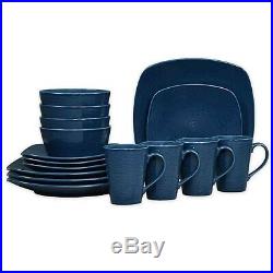 Noritake Colorscapes 16pc Dinnerware Set, Service for 4 Navy