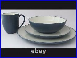Noritake Colorwave Blue Coupe 32Pc Dinnerware Set, Service for 8 FREE SHIPPING