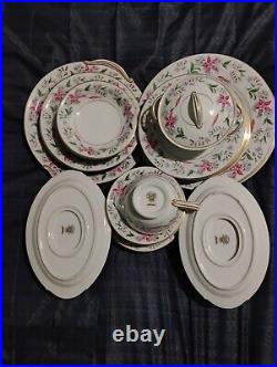 Noritake Constance (5213). 1951-1957 50 PC. 6 Settings Dinner Set Pre-Owned