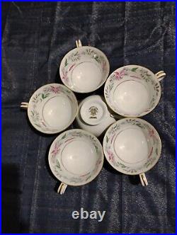 Noritake Constance (5213). 1951-1957 50 PC. 6 Settings Dinner Set Pre-Owned