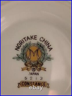 Noritake Constance (5213). 1951-1957 50 PC. 6 Settings Dinner Set Pre-Owned
