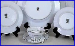 Noritake Crest Mid Century China 1953 1964 20 piece set Placesetting for four