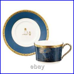 Noritake Cup & Saucer Coffee Tea 245cc Moomin Navy Tableware Tea Set withBox New