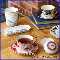 Noritake Cup & Saucer Coffee Tea 245cc Moomin Tableware Made In Sri Lanka withBox