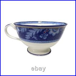 Noritake Cup Saucer Cup Set Cupend In Blue Bone China Made Japan Old Boxed Manag