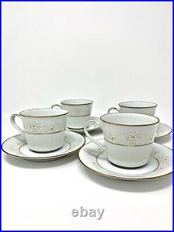 Noritake DEAREST 2034 Contemporary Fine China 21 Pc Set Plates, Bowls, Cups