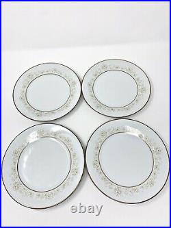 Noritake DEAREST 2034 Contemporary Fine China 21 Pc Set Plates, Bowls, Cups