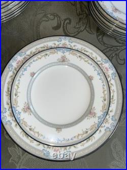 Noritake DONOVAN BONE CHINA- New /Or Lightly Used -8 Settings + Serving Pieces