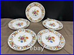 Noritake DRESDENA Japan Set of 5 Dinner Plates 10