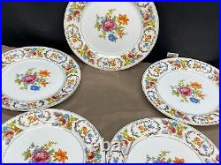 Noritake DRESDENA Japan Set of 5 Dinner Plates 10