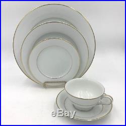 Noritake Dawn 5930 China Service for 8 and Platter & Coupe Bowls 53 Piece Set LB