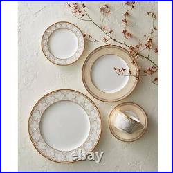 Noritake Dinner Plates 11 Bone China Set Of 4 Round Formal Residential White