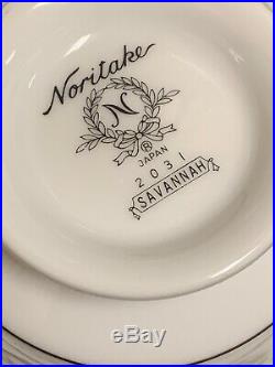 Noritake Dinner Set Placement For 8 Japan 2031 Savannah 40 Pieces Fine China