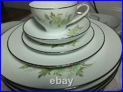 Noritake Dinnerware China Set Replacement SOYORA 6853 Serving for 8- 57 pieces