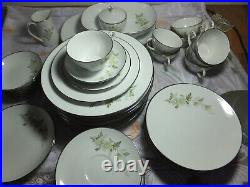 Noritake Dinnerware China Set Replacement SOYORA 6853 Serving for 8- 57 pieces