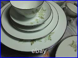 Noritake Dinnerware China Set Replacement SOYORA 6853 Serving for 8- 57 pieces